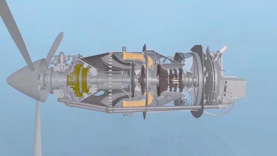 涡轮螺旋桨发动机 商用飞机涡轮螺旋桨发动机